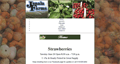 Desktop Screenshot of jenalafarms.com